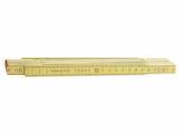 STABILA Holz-Gliedermaßstab Type 607, 2 m, gelb, metrische Skala
