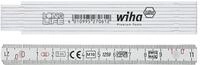 Wiha Gliederma&szlig;stab Longlife&reg; 1 m metrisch, 10 Glieder (27062) wei&szlig;