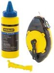 Stanley Schlagschnur-Set Powerwinder mit blauer Kreide, 30 m Schnurl&auml;nge, als