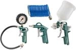 Metabo Druckluft-Werkzeugset LPZ 4 Set &ndash; 601585000 &ndash; Mit mit Adapter und