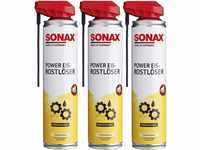 SONAX PowerEis-Rostlöser mit EasySpray (3x400 ml) Schockvereiser zum effektiven