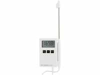 TFA Dostmann P200 Profi-Digitalthermometer, mit Einstichfühler, großes Display,