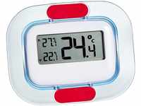 TFA Dostmann Digitales Kühl-Gefrierschrank-Thermometer, 30.1042, permanente Anzeige
