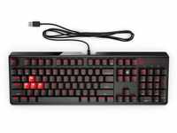 OMEN 1100 Gaming Tastatur (AZERTY , kabelgebunden, LED-Beleuchtung) schwarz