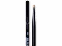 Vic Firth 5A American Hickory Wood Tip Drumstick Black Finish