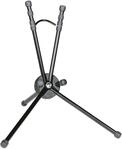 K&M 14340 Saxophonst&auml;nder Saxxy Schwarz Aluminium - kompakte XXS-Gr&ouml;&szlig;e - 30 cm