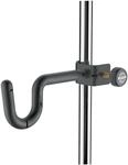 K&M 157 Trompetenhalter Schwarz Stahl &ndash; f&uuml;r Notenpulte und Stative mit
