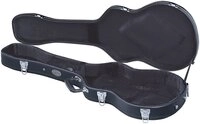 GEWA Gitarrenetui ES335 Semi Akustik Flat Top Economy - Holzkern - flacher Deckel -