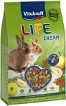 Vitakraft Life Dream, Zwergkaninchen Futter, mit Birne, mit Apfel, mit Hagebutte,