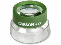 Carson BugLoupe 4,5x Outdoor-Lupe, vorfokussiert für die schnelle und einfache