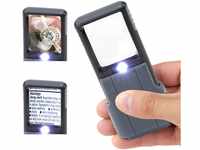 Carson MiniBrite 5x Taschenlupe mit Schutzhülle, LED und asphärischer Linse (PO-55)