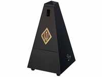 Wittner Metronom 806 Holzgehäuse ohne Glocke Taktell Pyramidenform schwarz hochglanz