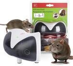 SWISSINNO Ultraschall-Nagerabwehr 30 m&sup2; - Elektronischer M&auml;use-, Ratten- &