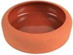 Trixie 60672 Keramiknapf mit abgerundetem Rand, 500 ml/&oslash; 17 cm terracotta