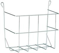 Kerbl Pet Heuraufe, Futterraufe, 20 cm, Metall verzinkt, Kaninchen, Hasen,