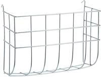 Kerbl Pet Heuraufe, Futterraufe, 25 x 17 cm, Metall verzinkt, zum Einh&auml;ngen