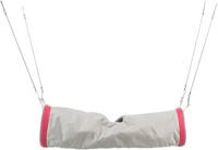 Trixie 6910 Kuscheltunnel f&uuml;r Frettchen, &oslash; 20 &times; 45 cm, braun/beige