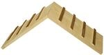 Kerbl Pet Holzbr&uuml;cke, Nagerbr&uuml;cke, 35 x 17 x 20 cm, f&uuml;r Kleintiere, Hasen,