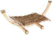 Kerbl Pet H&auml;ngematte Siesta f&uuml;r Kleintiere | 73 &times; 36 &times; 34 cm, Holzgestell...