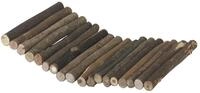 Kerbl Pet Holzbr&uuml;cke, 13x21cm, f&uuml;r Kleintiere, Hasen, Kaninchen, Meerschweinchen,