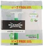 Wilkinson Sword Extra 2 Sensitive Rasierer X5