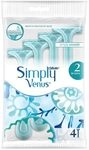 Venus 2 Simply Maquinilla Desechable 4 U f&uuml;r Anwender, geeignet f&uuml;r den t&auml;glichen