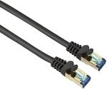 Hama Ethernet Cat 6 Netzwerkkabel PIMF (3 m Patchkabel, 1000Mbit/s, vergoldet,