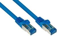 Patchkabel, Cat. 6A, S/FTP, PiMF, halogenfrei, 500MHz, blau, 5m, Good Connections&reg;