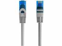 Nanocable 10.20.0110 - Ethernet Netzwerkkabel RJ45, Cat5e UTP AWG24, Grau, 10.0 mts