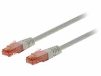 Valueline vlct85200e025 0,25 m CAT6 U/UTP (UTP) grau Netzwerk-Kabel – Kabel
