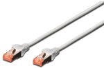 DIGITUS LAN Kabel Cat 6 &ndash; 2 m &ndash; S/FTP Geschirmt &ndash; Grau