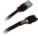 PatchSee Patchkabel CAT 6a U-FTP 10GBit Cu LSZH AWG 26 L&auml;nge 1,2m Farbe Schwarz