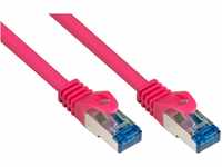Good Connections Cat.6A Ethernet LAN Patchkabel mit Rastnasenschutz RNS, S/FTP, PiMF,