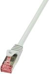 LogiLink CQ2022S CAT6 S/FTP Patch Kabel PrimeLine AWG27 PIMF LSZH grau 0,50m, 5