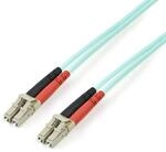 StarTech.Com A50FBLCLC2 2m 10GB Aqua Multimode 50/125 Duplex LSZH LWL-Patch