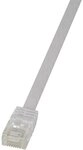 Logilink CF2111U RJ45 Netzwerkkabel, Patchkabel CAT 6 U/UTP 20.00m Wei&szlig;...