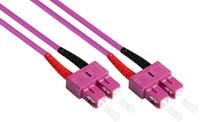 Patchkabel LWL Duplex OM4 (Multimode, 50/125) SC/SC, 1m, Good Connections&reg;