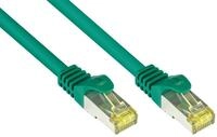 Good Connections RJ45 Ethernet LAN Patchkabel mit Cat. 7 Rohkabel und Rastnasenschutz