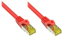 Good Connections RJ45 Ethernet LAN Patchkabel mit Cat. 7 Rohkabel und...
