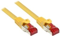 Good Connections Patchkabel, Cat. 6, S/FTP, PiMF, PVC, 250MHz, gelb, 5m