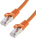 Netzwerkkabel S/FTP PIMF Cat. 7; 0,25 Meter; Patchkabel f&uuml;r Gigabit Ethernet;...