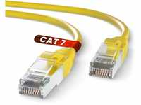 Mr. Tronic 20m Ethernet Netzwerkkabel Cat 7, LAN Netzwerkkabel mit RJ45...