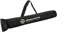 K&M 10711 Tragetasche Schwarz - rei&szlig;festes und wasserabweisendes Nylongewebe -
