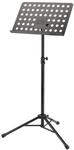 K&M 11940 Orchesterpult Schwarz &ndash; Notenst&auml;nder von 74 - 127 cm ausziehbar &ndash;