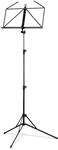 K&M 100/5 Notenpult Schwarz &ndash; Ausziehbarer Notenständer 50 - 130 cm - klappbare