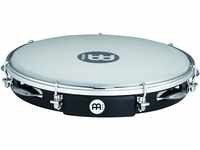 Meinl Percussion PA10ABS-BK ABS Pandeiro mit Kunststofffell, 25,40 cm (10 Zoll)