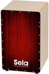 Sela SE 050 Varios Red Snare Cajon mit Sela Snare System, geeignet f&uuml;r Anf&auml;nger und