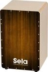 Sela 051 Varios Brown Snare Cajon mit Sela Snare System, geeignet f&uuml;r Anf&auml;nger und