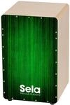 Sela SE 053 Varios Green Snare Cajon mit Sela Snare System, geeignet f&uuml;r Anf&auml;nger