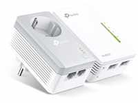 TP-Link TL-WPA4226KIT AV600 WiFi N300 Powerline Netzwerkadapter(300 Mbit/s, 4...